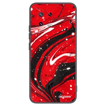 Picasee fekete szilikon tok az alábbi mobiltelefonokra Xiaomi 13 Pro - Red black