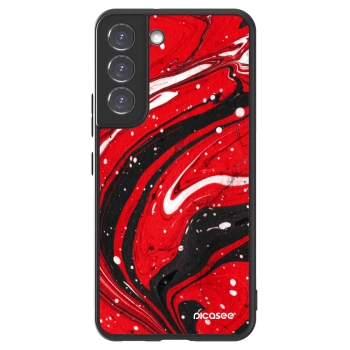 Picasee ULTIMATE CASE PowerShare Samsung Galaxy S22 5G - készülékre - Red black