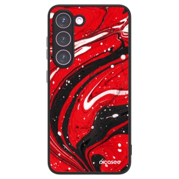 Picasee ULTIMATE CASE PowerShare Samsung Galaxy S23 5G - készülékre - Red black