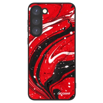 Picasee ULTIMATE CASE PowerShare Samsung Galaxy S23+ 5G - készülékre - Red black