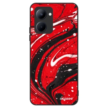 Szilikon tok erre a típusra Realme C33 (2023) - Red black