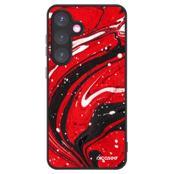 Picasee ULTIMATE CASE PowerShare Samsung Galaxy S24+ S926B 5G - készülékre - Red black