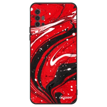 Szilikon tok erre a típusra Motorola Moto G30 - Red black