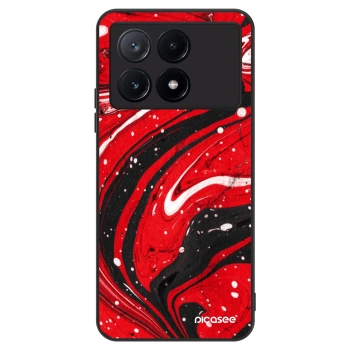 Szilikon tok erre a típusra Xiaomi Poco X6 Pro - Red black