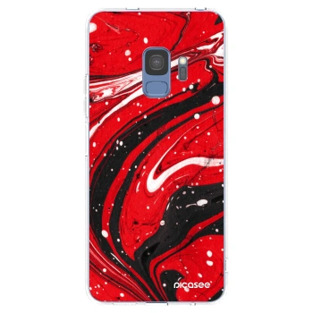 Tok az alábbi mobiltelefonokra Samsung Galaxy S9 G960F - Red black