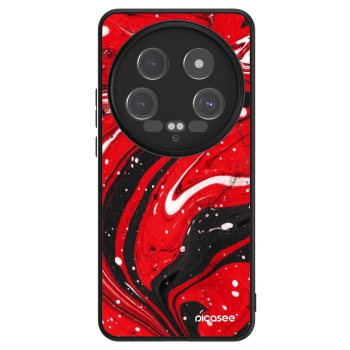 Szilikon tok erre a típusra Xiaomi 14 Ultra - Red black