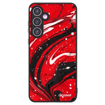 Picasee ULTIMATE CASE Samsung Galaxy A35 5G A356B - készülékre - Red black