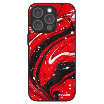 Picasee ULTIMATE CASE MagSafe Apple iPhone 16 Pro - készülékre - Red black