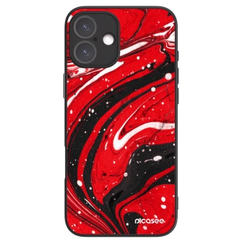 Picasee ULTIMATE CASE MagSafe Apple iPhone 16 Plus - készülékre - Red black