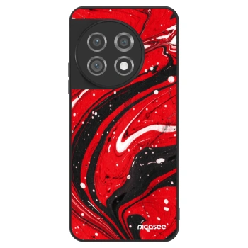 Szilikon tok erre a típusra OnePlus 11 5G - Red black