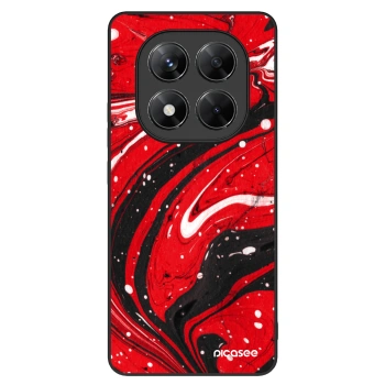 Picasee ULTIMATE CASE Xiaomi Redmi Note 14 Pro 5G - készülékre - Red black