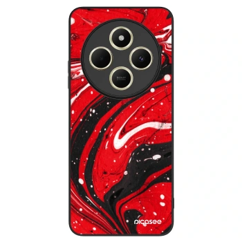 Szilikon tok erre a típusra Xiaomi Redmi 14C - Red black