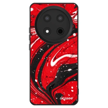 Szilikon tok erre a típusra Honor Magic7 Lite 5G - Red black