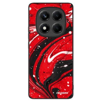 Picasee ULTIMATE CASE Xiaomi Redmi Note 14 Pro 4G - készülékre - Red black