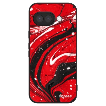Szilikon tok erre a típusra Google Pixel 9a - Red black
