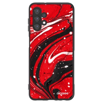 Szilikon tok erre a típusra Samsung Galaxy A13 5G - Red black
