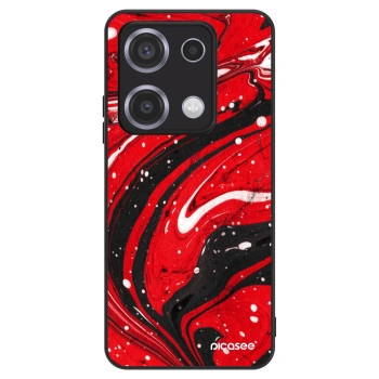 Szilikon tok erre a típusra Xiaomi Redmi Note 14S - Red black