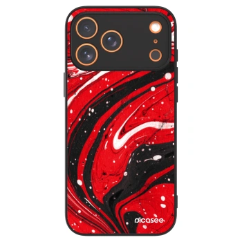 Picasee ULTIMATE CASE MagSafe Apple iPhone 17 Pro Max - készülékre - Red black