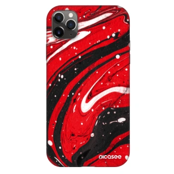 Szilikon tok erre a típusra Apple iPhone 11 Pro Max - Red black