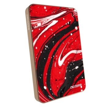 Powerbank MagSafe 5 000 mAh Aranysárga - Red black