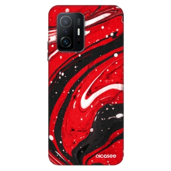 Szilikon tok erre a típusra Xiaomi 11T - Red black