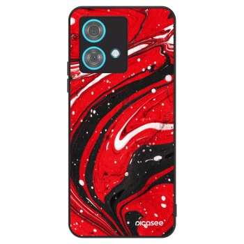 Szilikon tok erre a típusra Motorola Edge 40 Neo - Red black