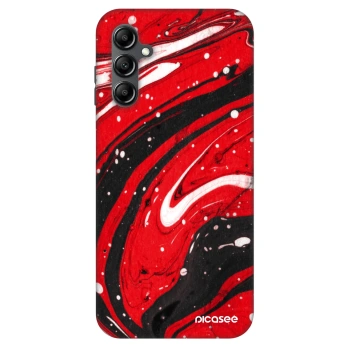 Szilikon tok erre a típusra Samsung Galaxy A16 4G - Red black