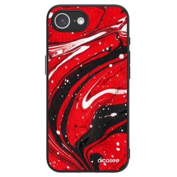 Picasee ULTIMATE CASE Apple iPhone 17e - készülékre - Red black