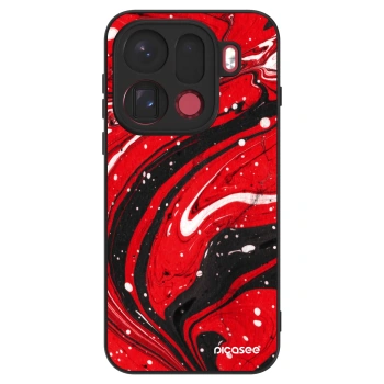 Szilikon tok erre a típusra OPPO Find X9 Pro - Red black