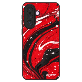 Szilikon tok erre a típusra Samsung Galaxy A57 5G - Red black