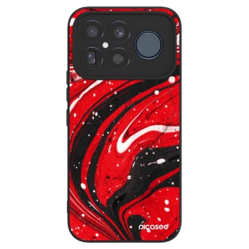 Szilikon tok erre a típusra Xiaomi Poco F8 Ultra - Red black
