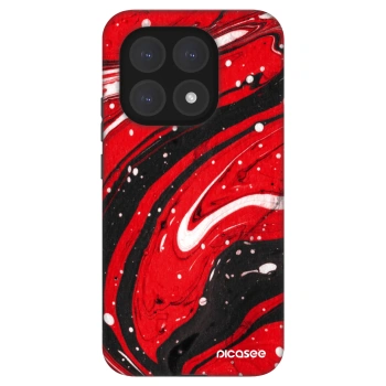 Picasee Fashion Case Xiaomi 15T - Red black