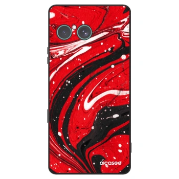 Szilikon tok erre a típusra Sony Xperia 10 VII - Red black