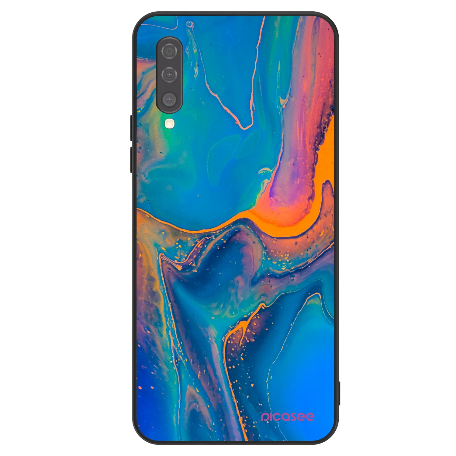 Picasee ULTIMATE CASE Samsung Galaxy A50 A505F - készülékre - Rainbow