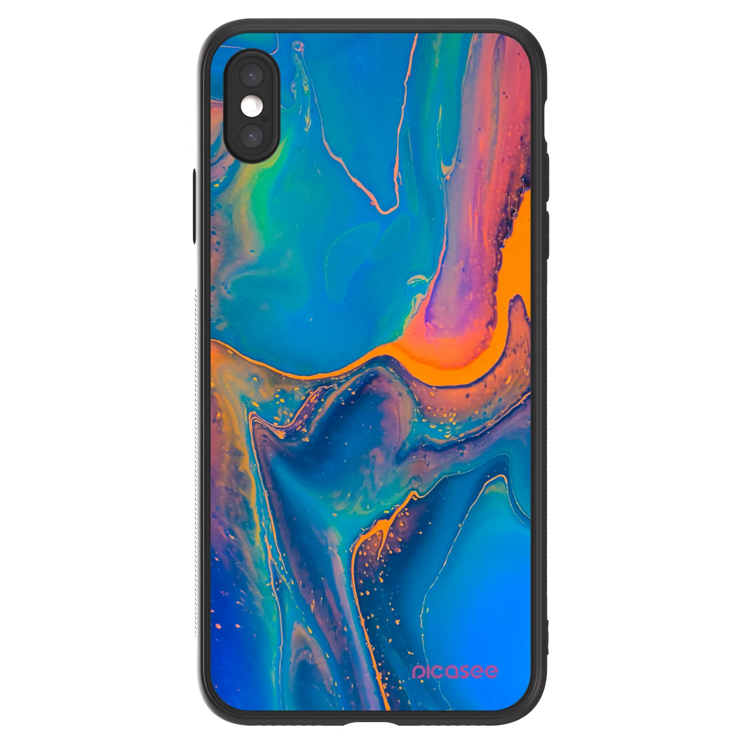 Picasee ULTIMATE CASE Apple iPhone XS Max - készülékre - Rainbow