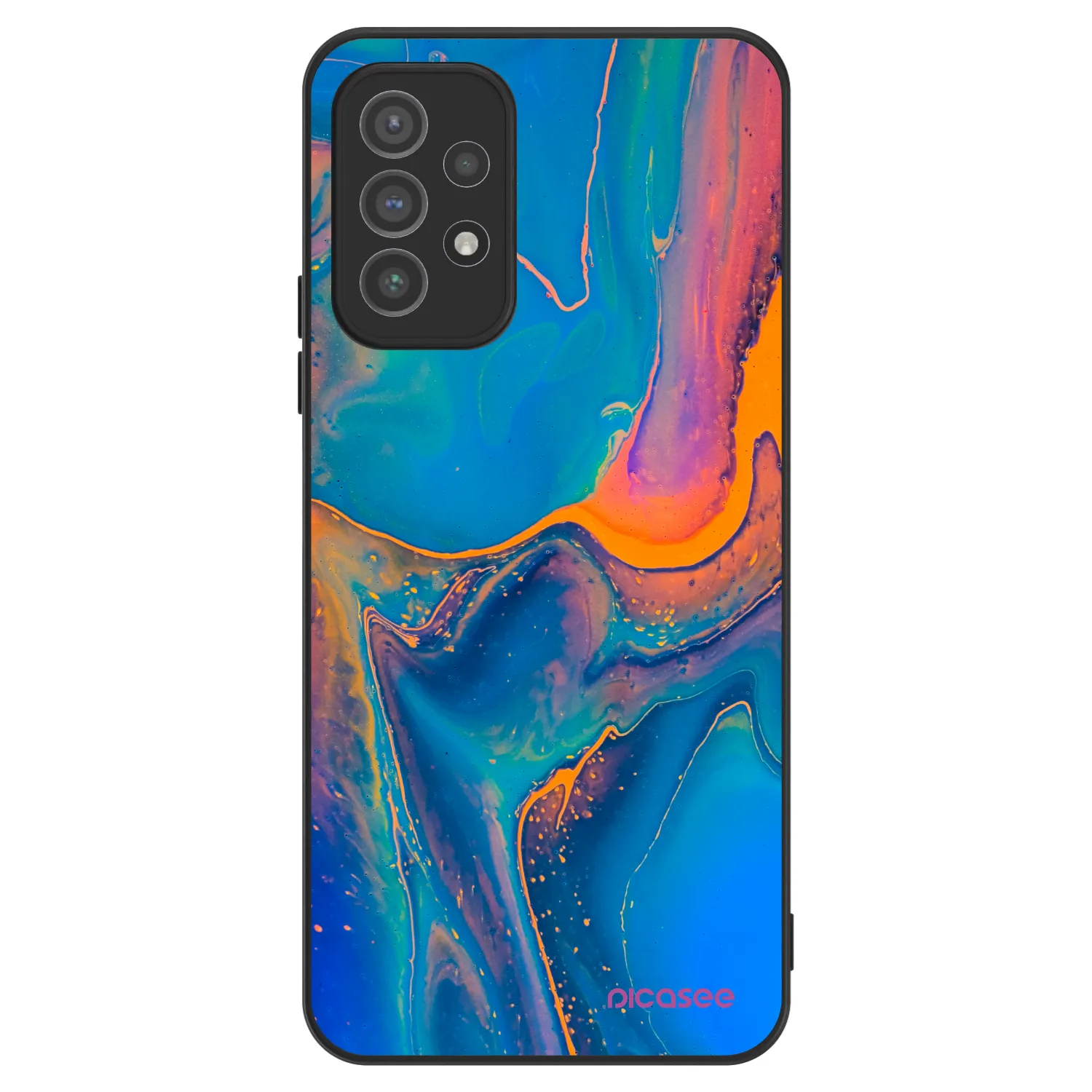 Picasee ULTIMATE CASE Samsung Galaxy A72 A725F - készülékre - Rainbow