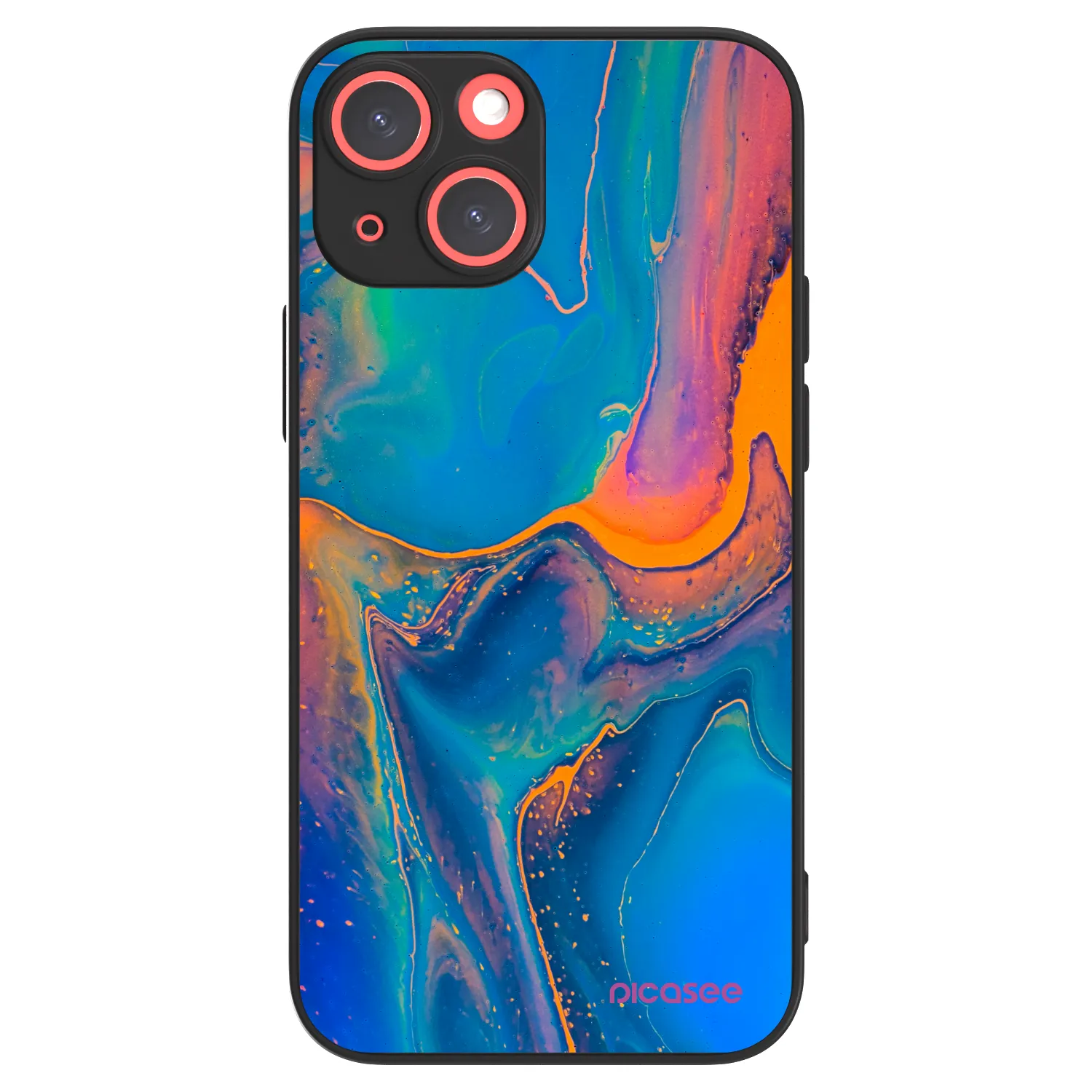 Picasee ULTIMATE CASE Apple iPhone 13 mini - készülékre - Rainbow