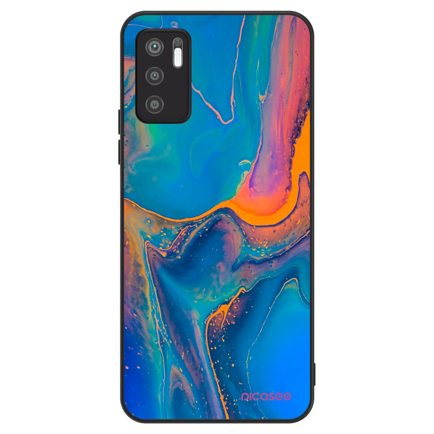Picasee ULTIMATE CASE Xiaomi Redmi Note 10 5G - készülékre - Rainbow