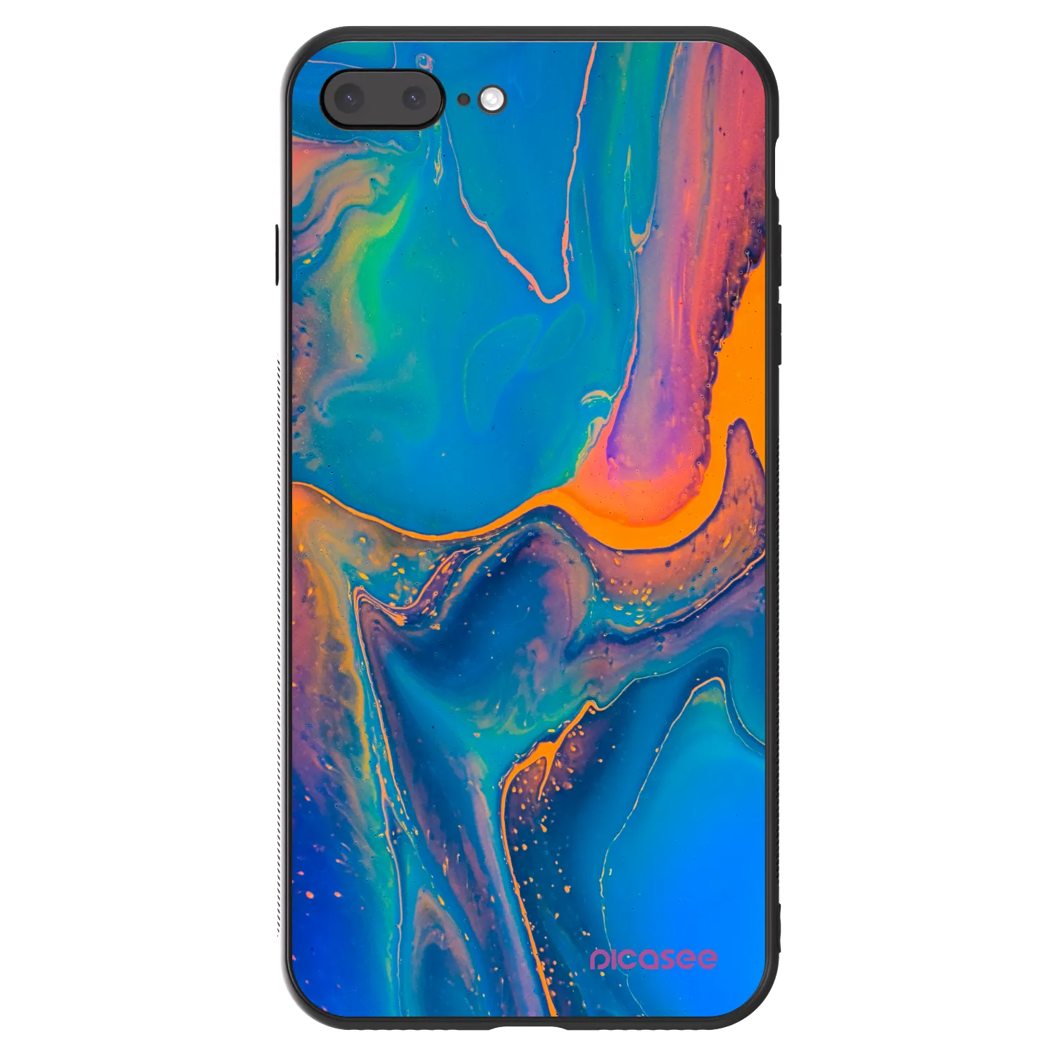 Picasee ULTIMATE CASE Apple iPhone 8 Plus - készülékre - Rainbow