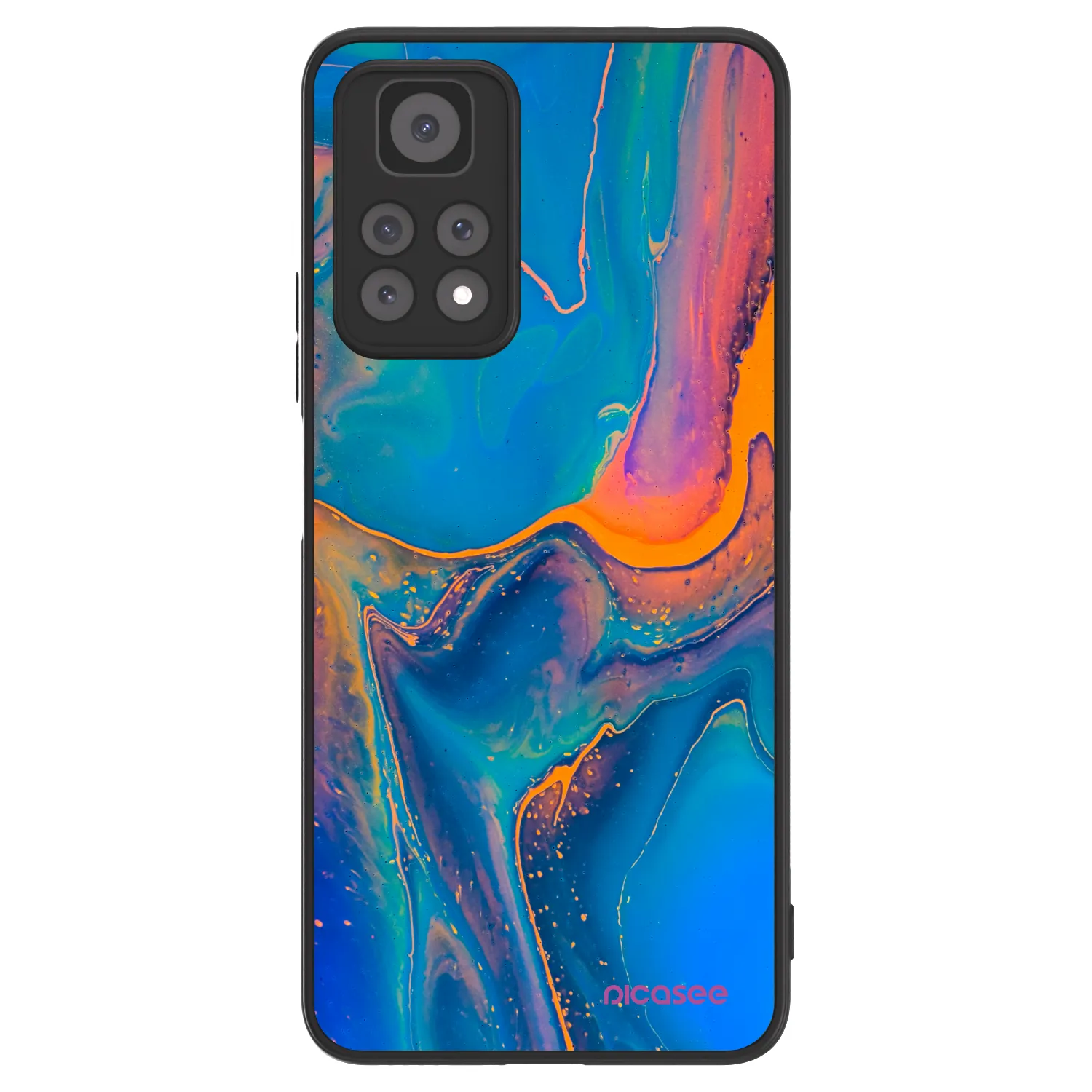 Picasee ULTIMATE CASE Xiaomi Redmi Note 11 Pro 5G - készülékre - Rainbow