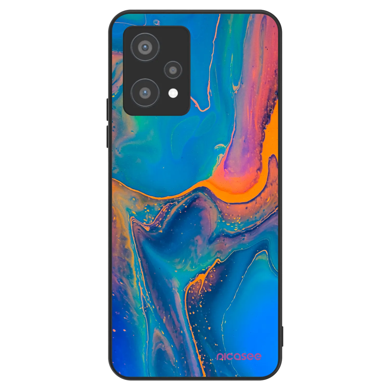 Picasee ULTIMATE CASE Realme 9 Pro 5G - készülékre - Rainbow
