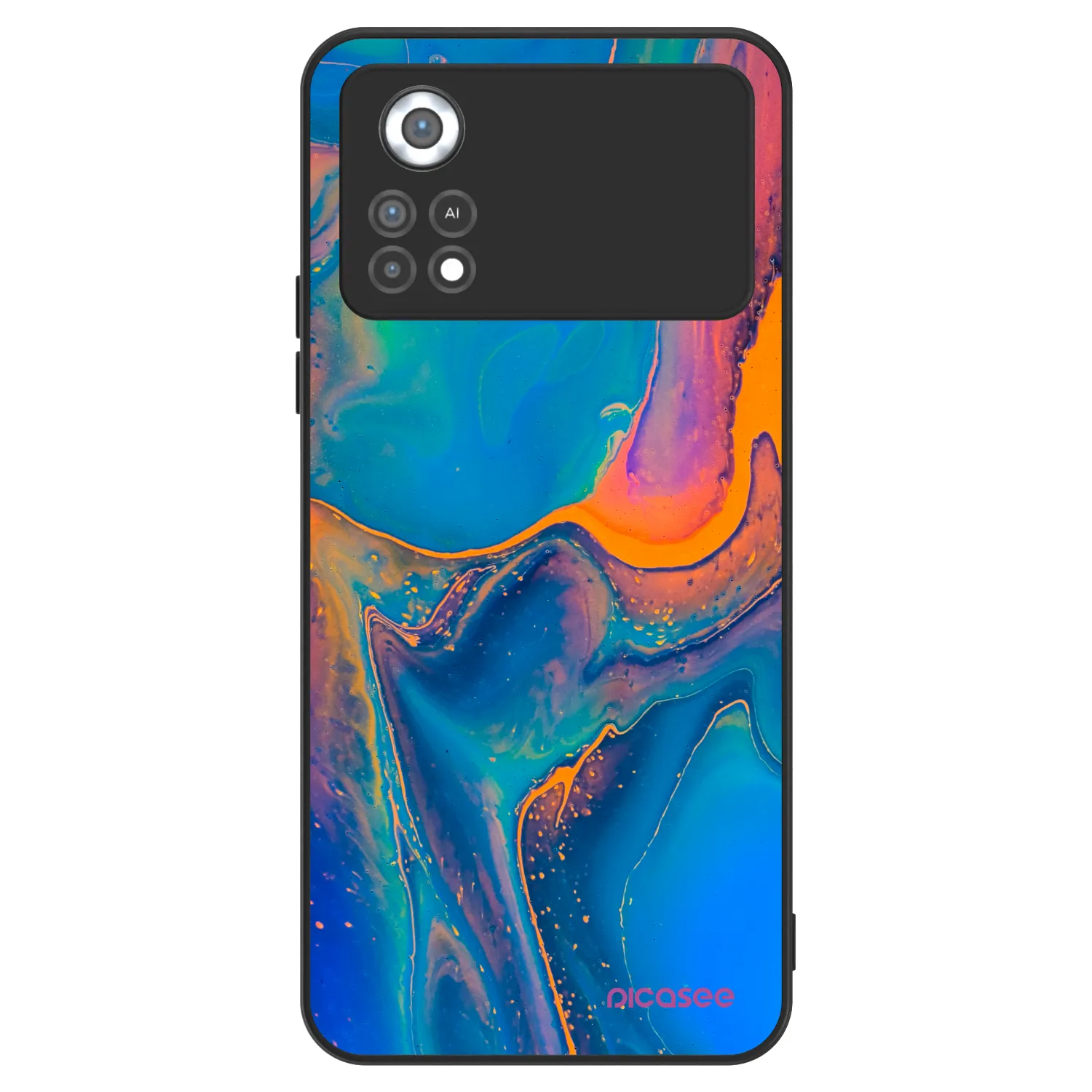 Picasee ULTIMATE CASE Xiaomi Poco X4 Pro 5G - készülékre - Rainbow
