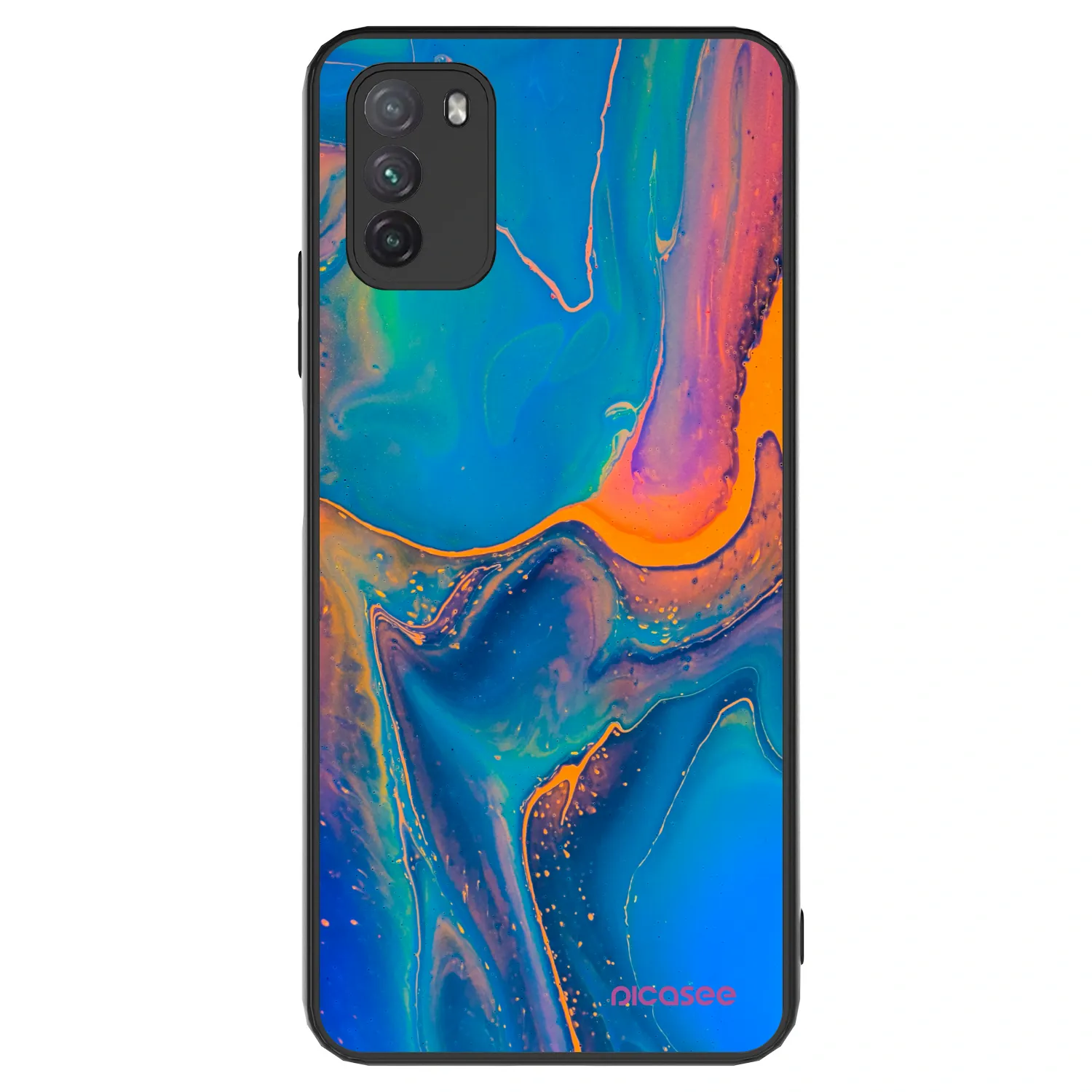 Picasee ULTIMATE CASE Xiaomi Poco M3 - készülékre - Rainbow