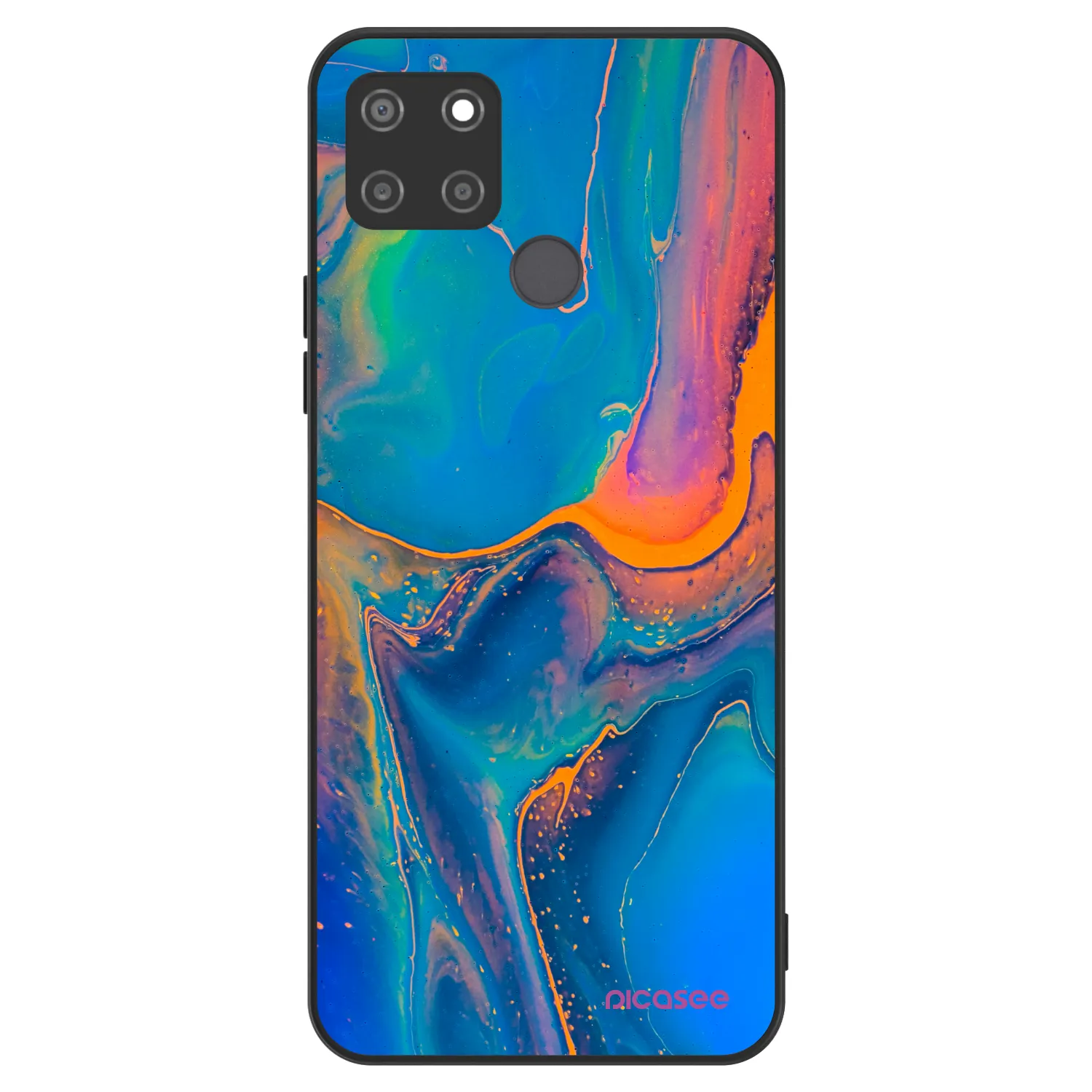 Picasee ULTIMATE CASE Realme C21Y - készülékre - Rainbow