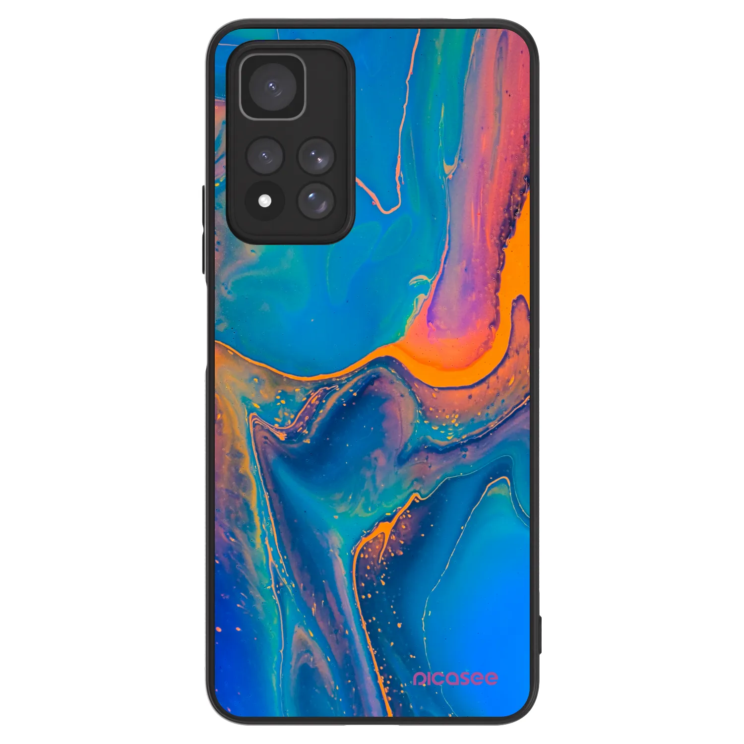 Picasee ULTIMATE CASE Xiaomi Redmi Note 11 Pro+ 5G - készülékre - Rainbow