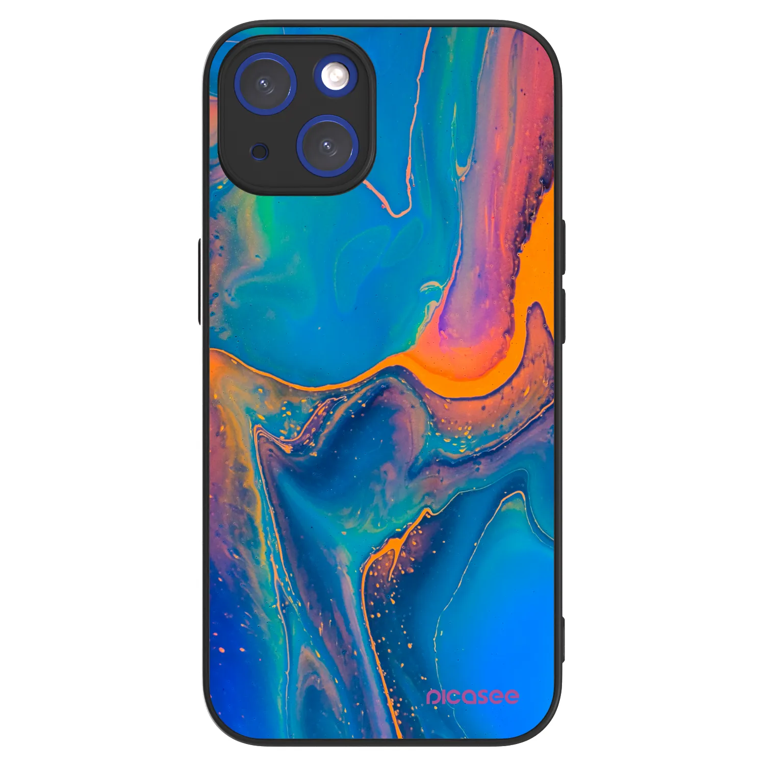 Picasee ULTIMATE CASE MagSafe Apple iPhone 14 - készülékre - Rainbow