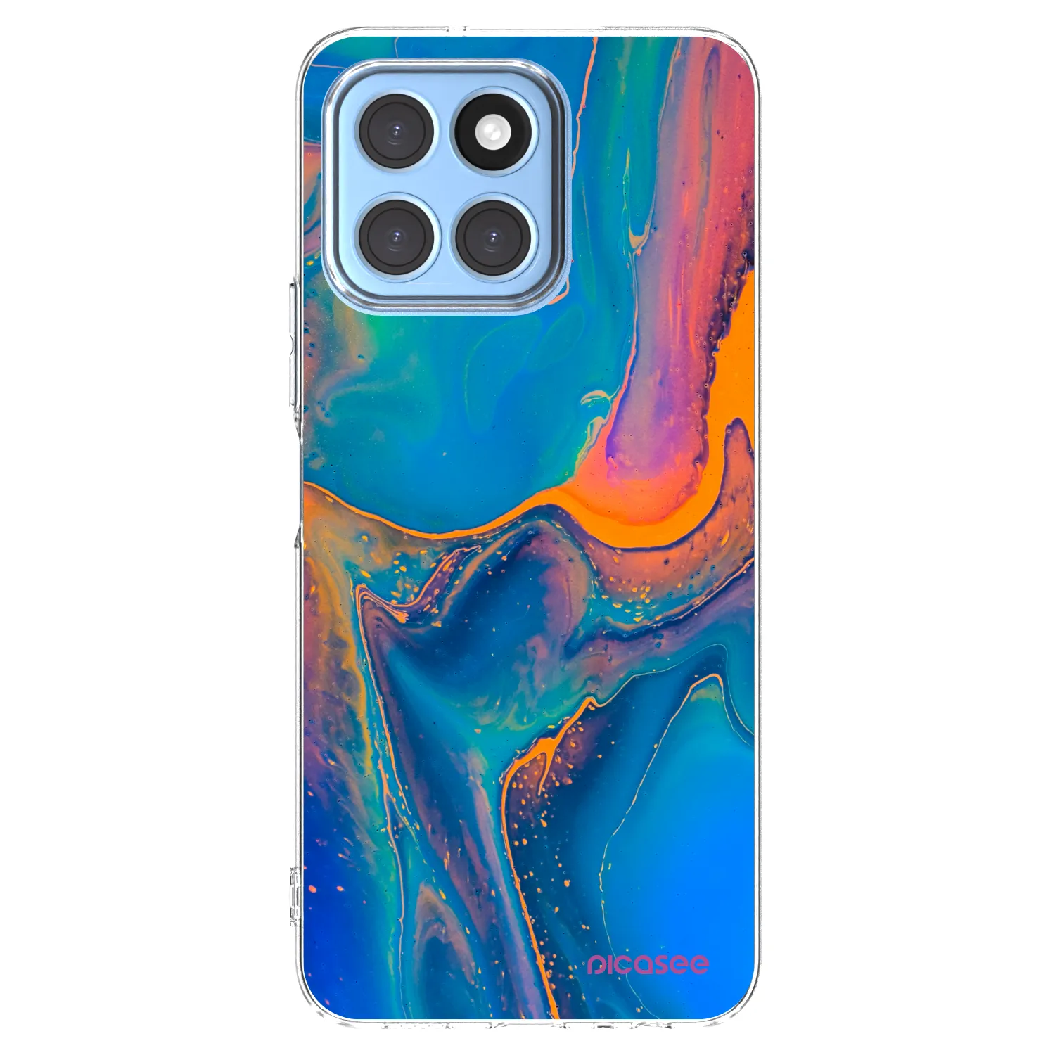 Picasee átlátszó szilikon tok az alábbi mobiltelefonokra Honor X6 - Rainbow