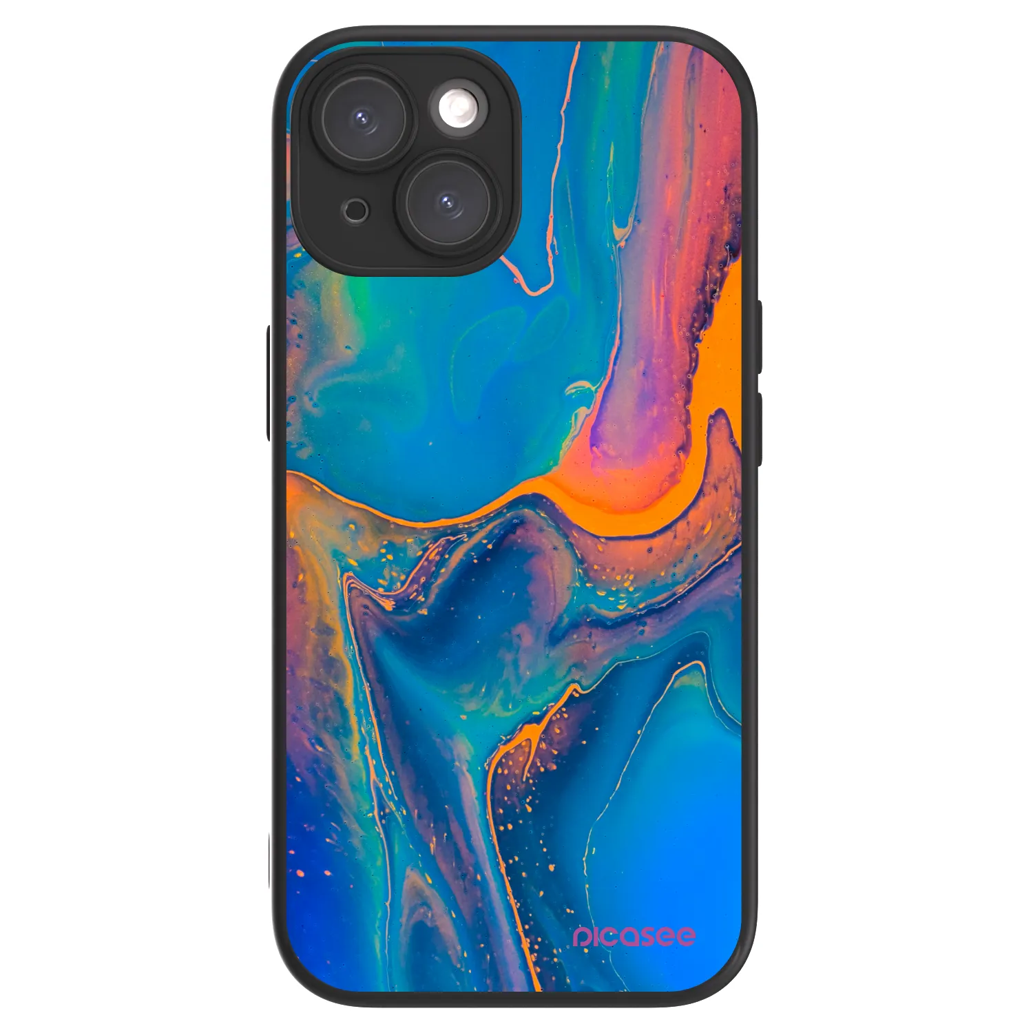 Picasee ULTIMATE CASE MagSafe Apple iPhone 15 - készülékre - Rainbow