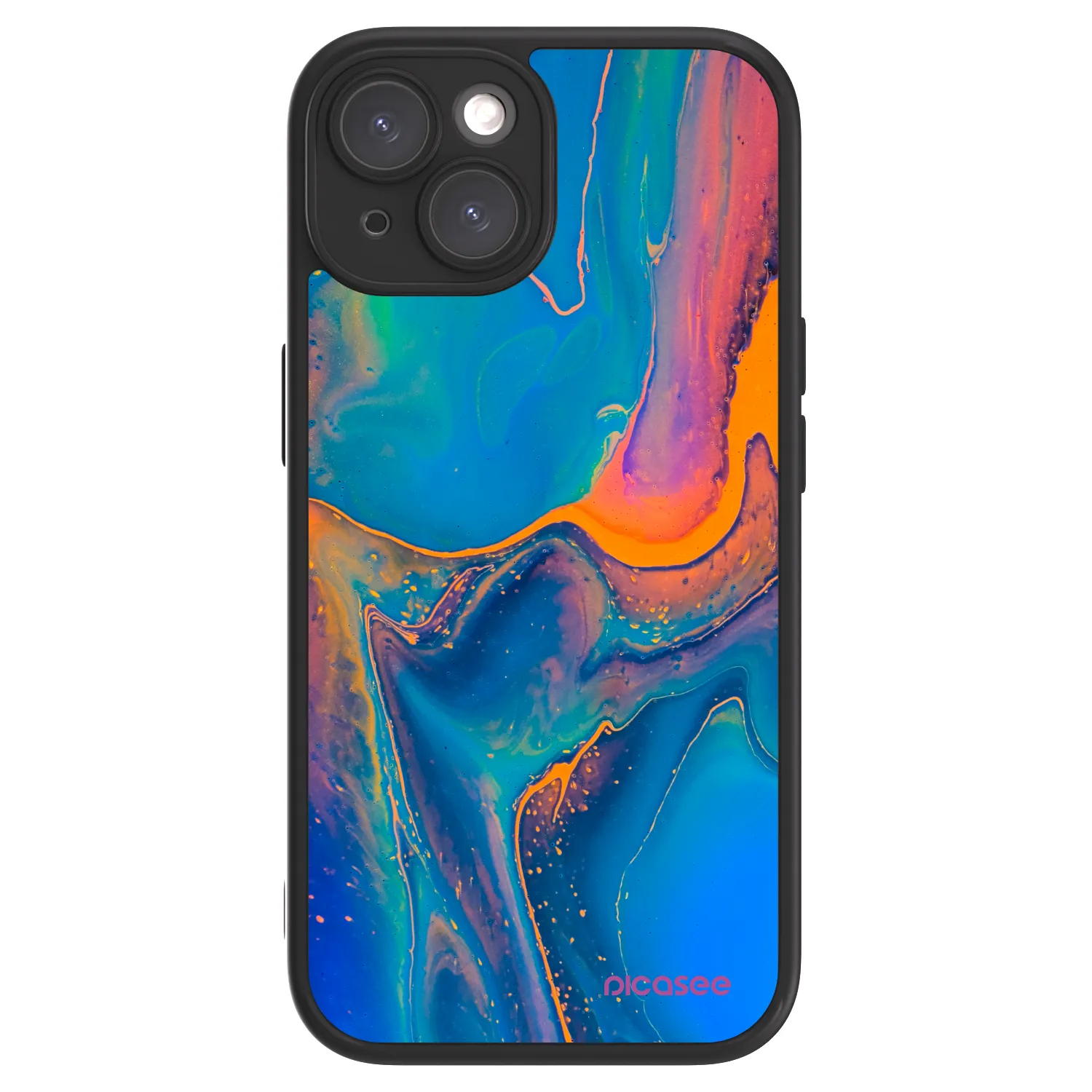 Picasee ULTIMATE CASE Apple iPhone 15 - készülékre - Rainbow