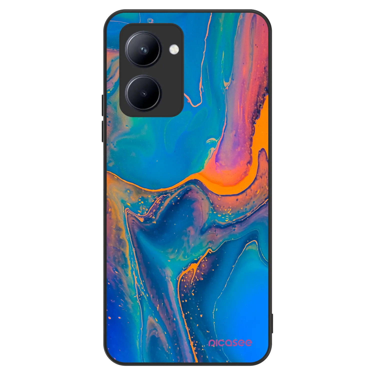Picasee ULTIMATE CASE Realme C33 (2023) - készülékre - Rainbow